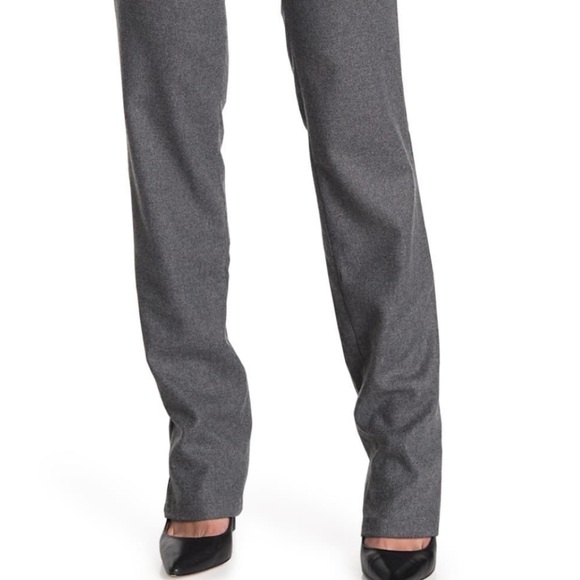 RED Valentino Straight Leg Wool Blend Pants Grigio Melange US 4 IT 40 NWT - Picture 7 of 10